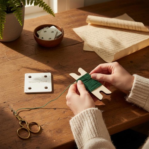 Pieces tablet weaving card - tablet,