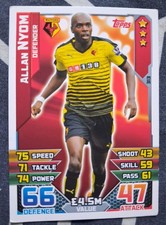 Match Attax 2015-2016 Allan Nyom Watford No. 313