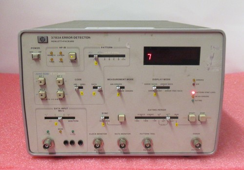 Agilent ds3 3782a error - 3782a,
