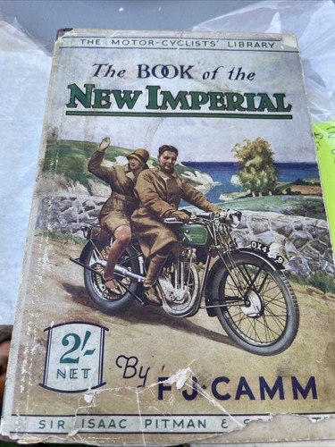New imperial motorcycle - motorcycle, rare