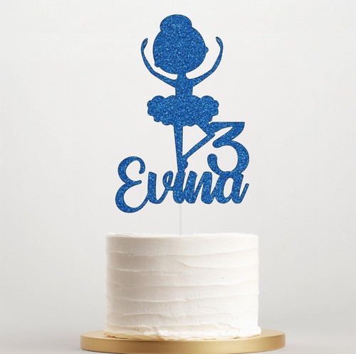 Personalised ballerina glitter - ballerina,