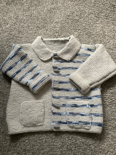 Beautifully handknitted baby