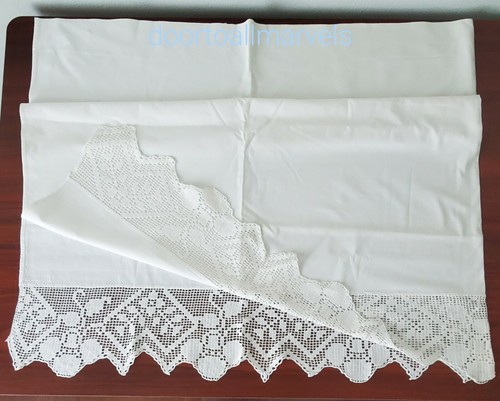 Antique 1930s lace - lace, bed