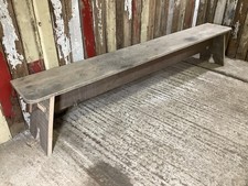 7` Long 5 Seater Old Sanded