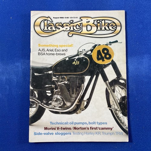 Classic bike magazine august - magazine,