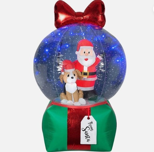 Led santa beagle - led, &