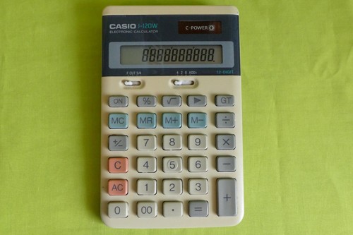 Casio 120w vintage - j-120w,