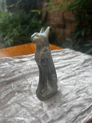 Egyptian bastet cat statue - egyptian,