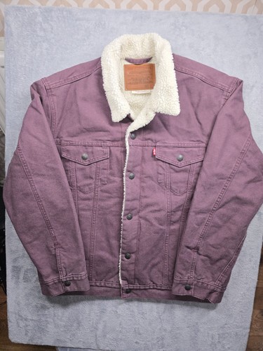 Levis premium sherpa trucker - levis,