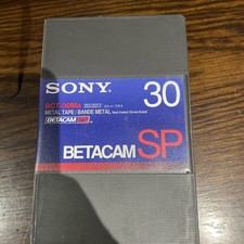 Sony Beta Sp Tape 30 metal