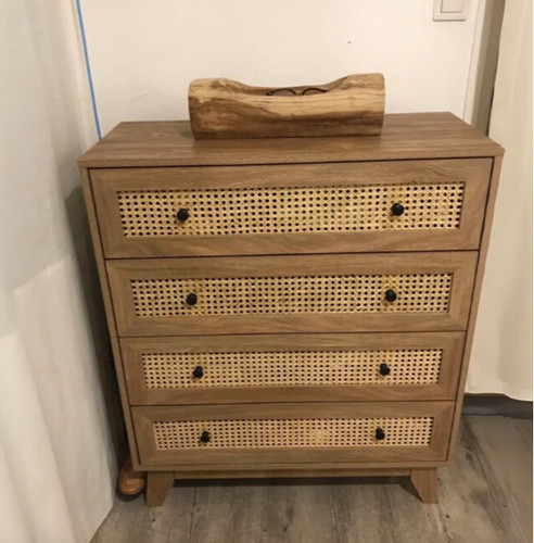 Rattan chest drawers 4 - of,