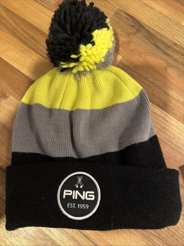 Ping golf warm bobble hat - ping,