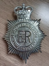 Bedfordshire and Luton Constabulary Police Helmet Badge