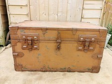 Vintage Antique Wooden Chest