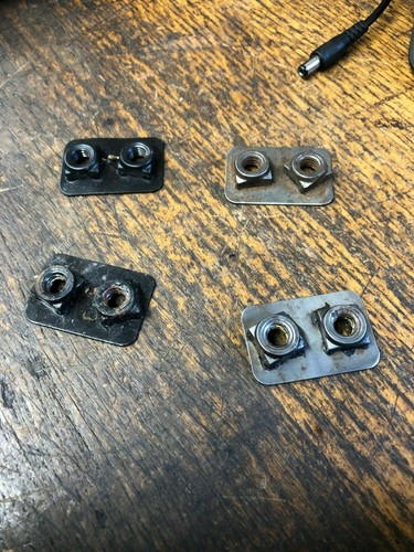 Seat base fixing plates - seat,