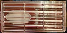 Unbranded Polycarbonate 3D Chocolate Bar Mould, 18 Holes, Clear, Easy Clean,