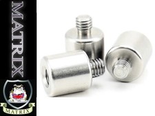 3 x Matrix Innovations stainless steel bobbin add on weights carp fishing NEW