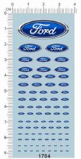Water slide decals 1 - slide, 1/18