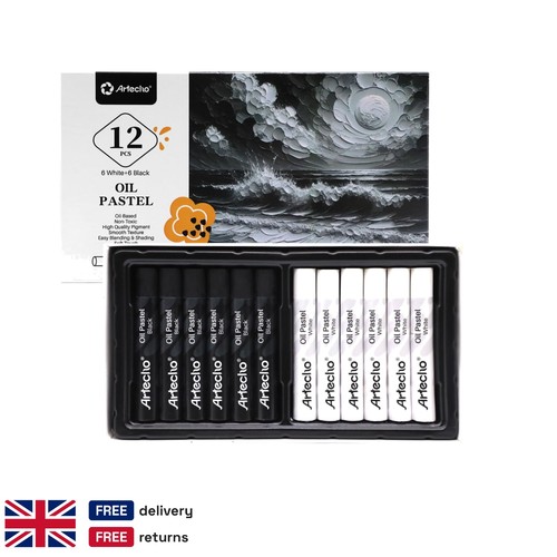 Oil pastels set - 12, soft