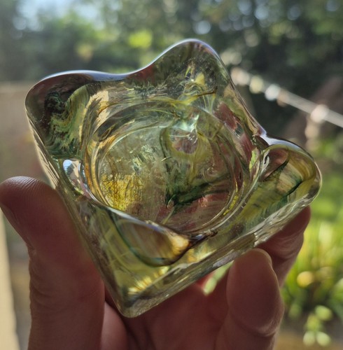 Vintage alum bay art glass - alum,
