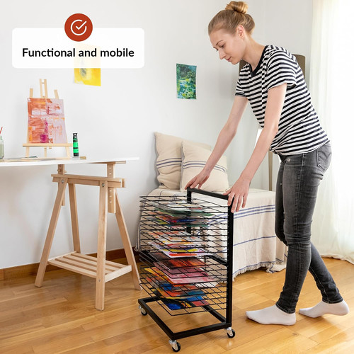 Art drying rack for classroom - drying,
