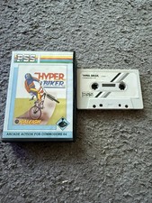 Hyper Biker Commodore 64 (C64)  BMX Bike Sim  - in original vgc 