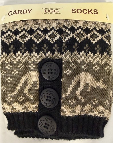 Ugg cardy knit socks black - socks,