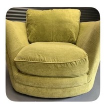 Lime Green Swivel Armchair