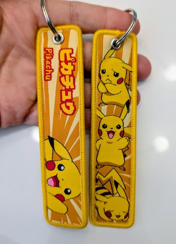 Pokémon embroidered keyring - pokémon,