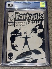 Fantastic Four #276 1985 Marvel John Byrne Mephisto Doctor Strange CGC 8.5 White