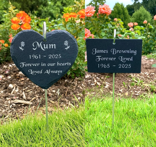 Personalised engraved memorial - personalised,