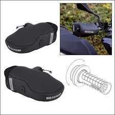 Oxford Courier Motorcycle Bike Handlebar Muffs Thermal Waterproof Clic Grip New