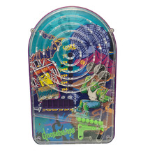 Goosebumps Horror Land Electric Pinball Table Top Desktop Vintage 1996 Working