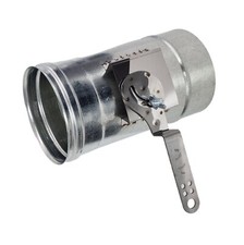 Flue liner damper - stove, pipe