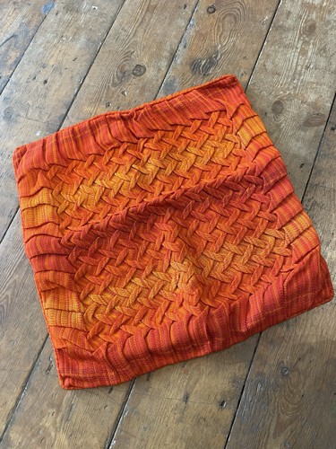 Vintage bright orange ombre - orange,