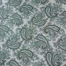 Silver Backed Black Paisley