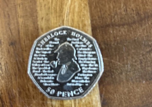 Sherlock holmes 50p fifty - holmes,