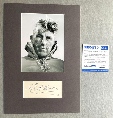 Edmund hillary mount - (†2008),