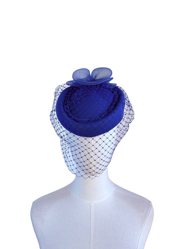 Vintage pillbox hat - pillbox, birdcage