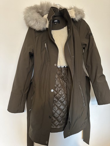 Women parka coat dkny - ,