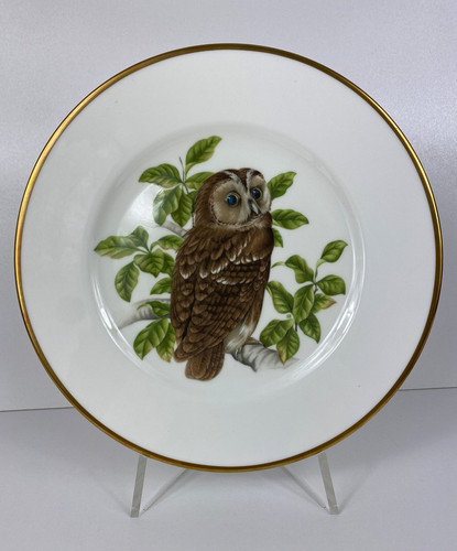 Coalport british birds tawny - coalport,