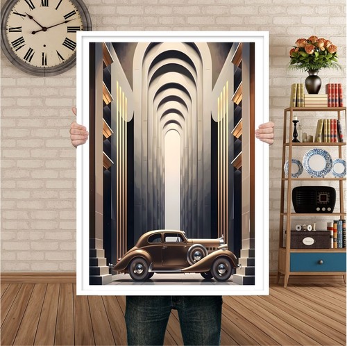 Classic car art deco - classic,