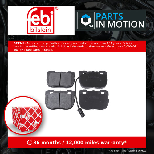 Brake pads set front - pads,