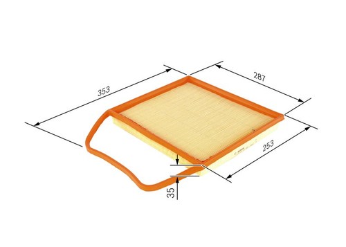 Bosch f026400148 air filter - bosch,