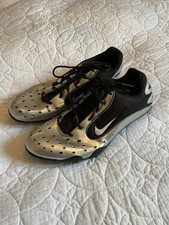 Nike Zoom Rival S UK8 Men’s Running Spikes silver / black VGC condition usd