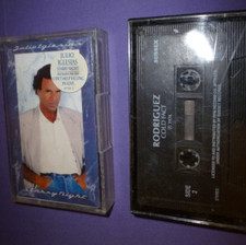 RARE CASSETTE TAPE - RODRIGUEZ COLD FACT 1974 & JULIO IGLESIAS STARRY NIGHT 1990