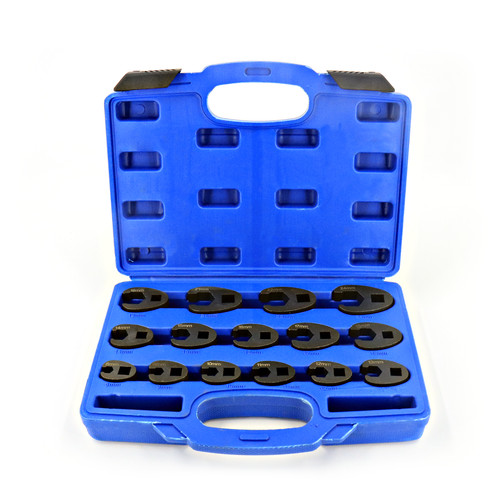 Crowfoot wrench set - set, metric