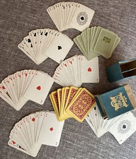 ONOTO  ANTIQUE Thomas De La Rue Twin Deck Patience PLAYING CARDS Sir E. Poynter