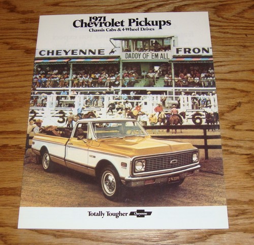 1971 chevrolet pickup sales - 1971,
