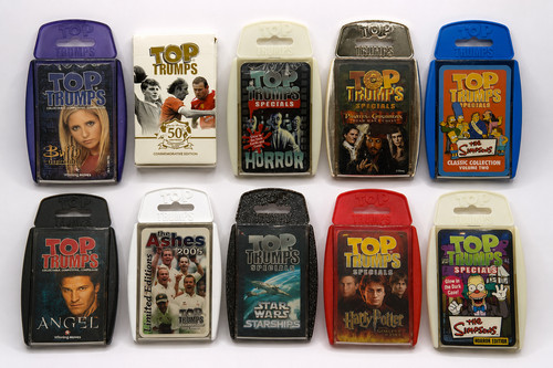 Top trumps specials cards - trumps, |